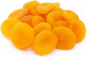 Lila Bazaar - 4LB Resealable Bag - Dried Turkish Apricots | Natural Taste, Fresh, Irresistibly Flavorful, Super Nutritious