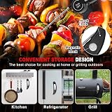 Flintronic Digital Instant Read Meat Thermometer, °F/°C, Auto On/Off view 5