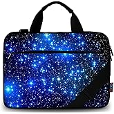 icolor Canvas Laptop Carrying Shoulder Sleeve Carrying Case Protective Bag Briefcase for 11.6 12 12.9 13 13.3 Inches Laptop Ultrabook Netbook (Csh-01)