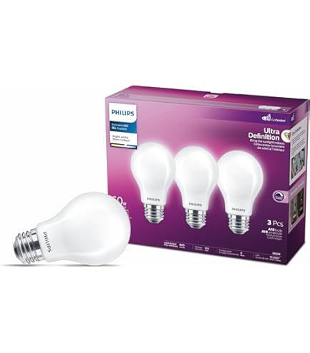 Philips Ultra Definition LED Bulbs - Bright, Natural Daylight