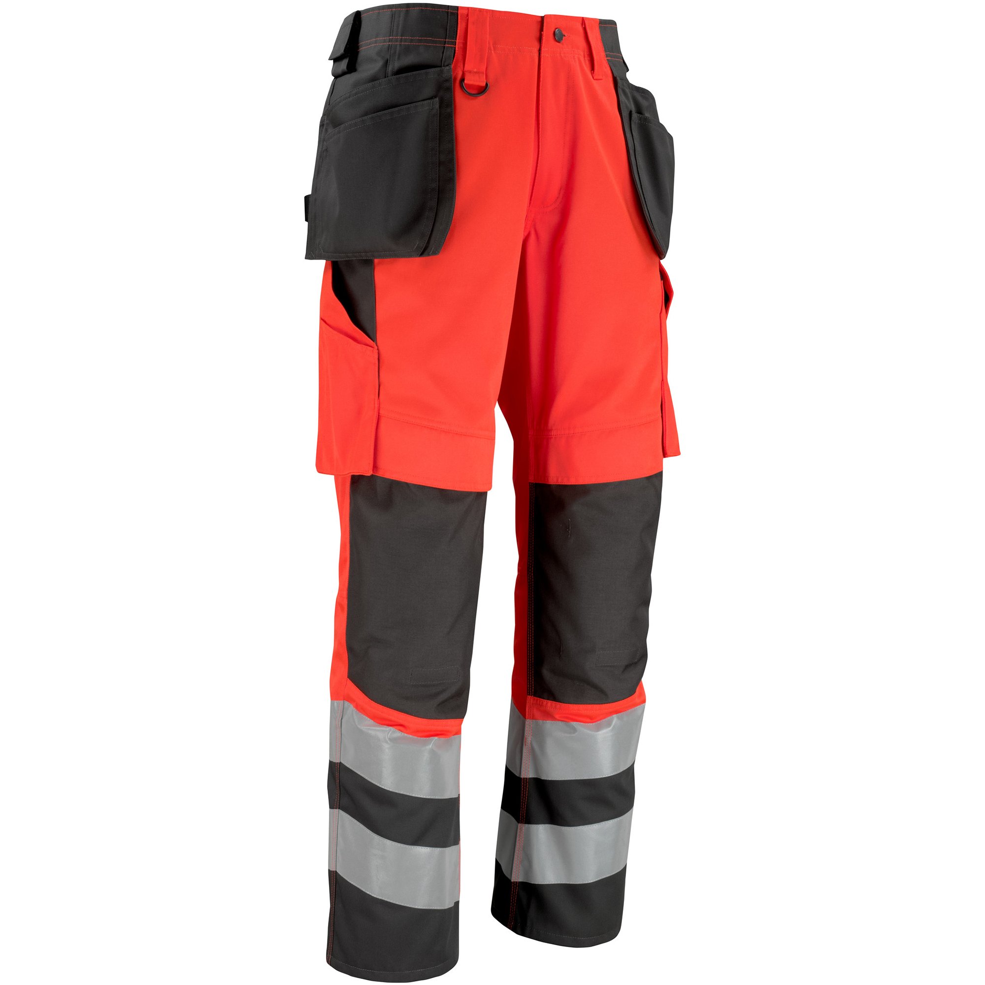 Mascot 14931-860-A49-90C62 Size L90cm/C62 Craftsmen's "Lixa" Trousers - Red/Dark Anthracite