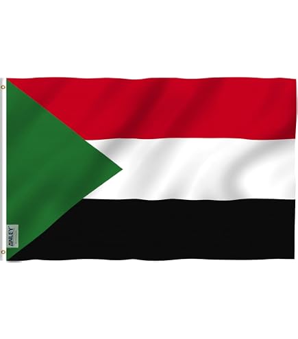 ANLEY Chad Flagge 3x5 Fuß (ca. 90x150 Cm) – Polyester, Lebendige Farben, Doppelt Genäht & Mit Messingösen