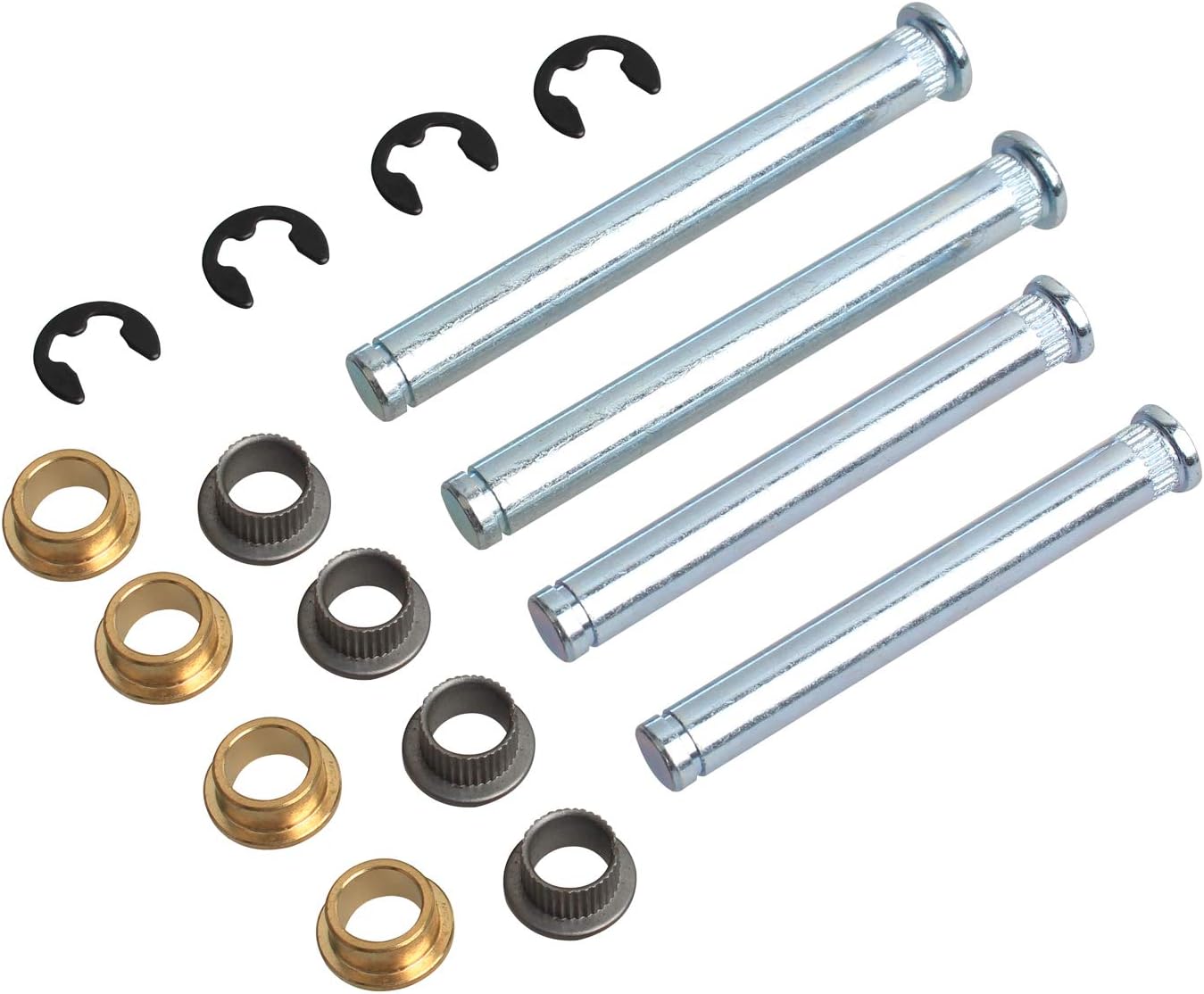 NDRUSH Door Hinge Pins Bushings Kit Replacement Compatible with Dodge