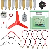 Sntieecr Fruit Battery Science Experiment Kit with Instruction | Potato Science Educational Kit for School Sciences Project, Kids DIY STEM Lab Experiments