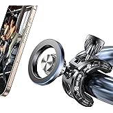 Coolpow Gym Magnetic Phone Holder Mount for MagSafe【Strong Magnets】 Stroller Phone Holder Adjustable Stand Clamp, with Gym Equipment, Stroller, Shopping Cart, Treadmill for iPhone 17 Pro Max 16 15 14