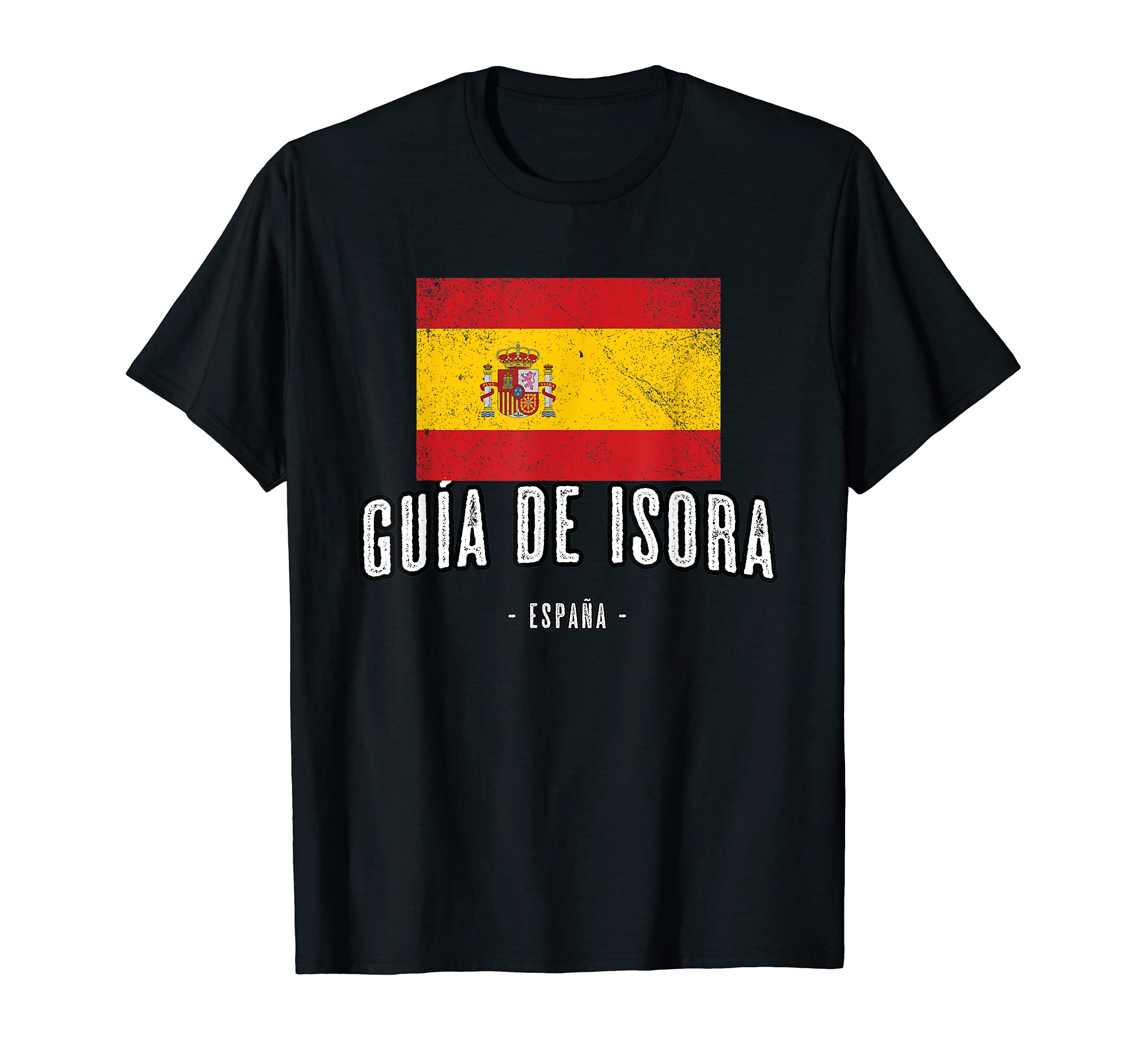 Guía de Isora Spain | ES Flag, City - Bandera Ropa - T-Shirt