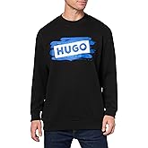 HUGO mens 3d Logo Crewneck Sweatshirt