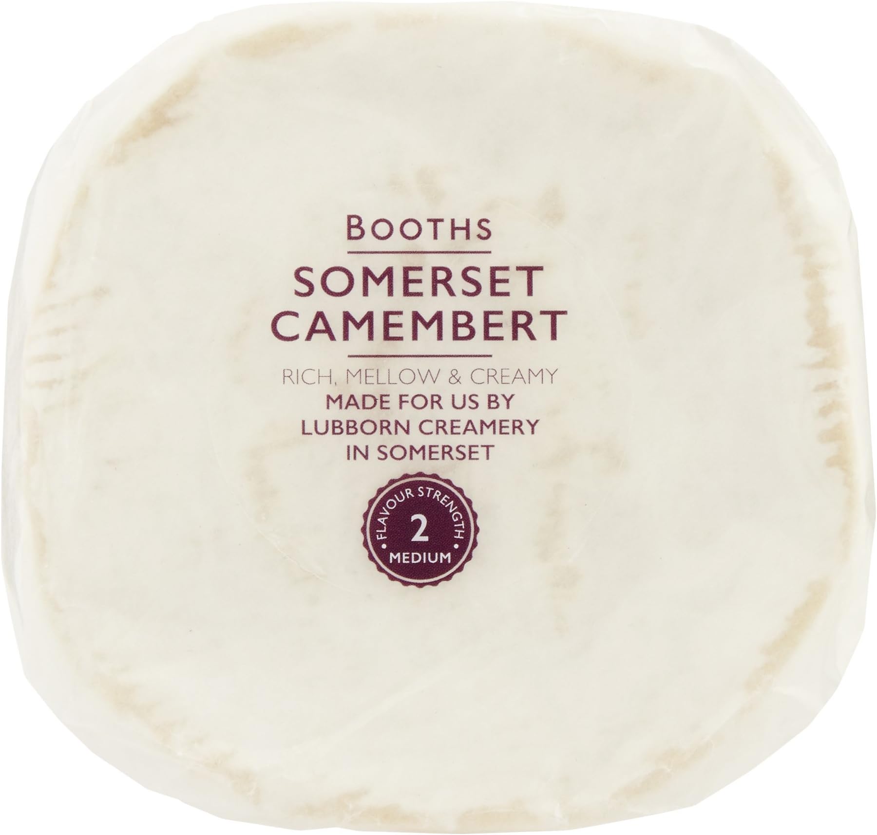 Booths Somerset Camembert Cheese, 220g