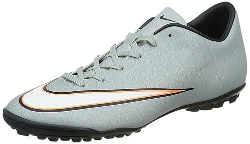 nike mercurial plateados