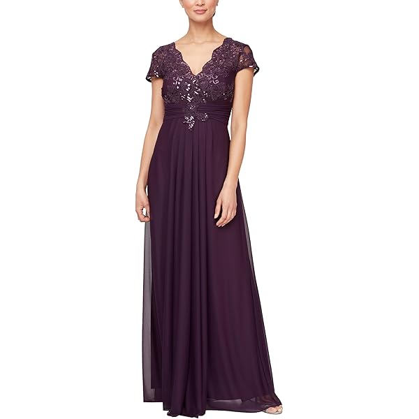 Amazon.com: Alex Evenings Women's Long Rosette Off The Shoulder A-line Dress,  Formal Event, Weddings (Petite and Regular Sizes), Mink, 4 : Clothing,  Shoes & Jewelry