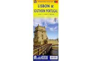 Lisbon & Portugal Travel Map 1:9K/1:400K Waterproof 2025