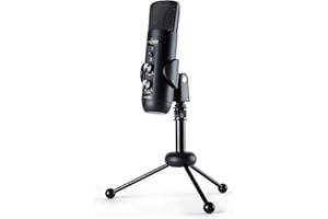 Marantz Professional MPM-4000U Podcast Mic - USB Condenser Microphone With Mixer and Headphone Output for Podcasting, Live Streaming, YouTube Projects
