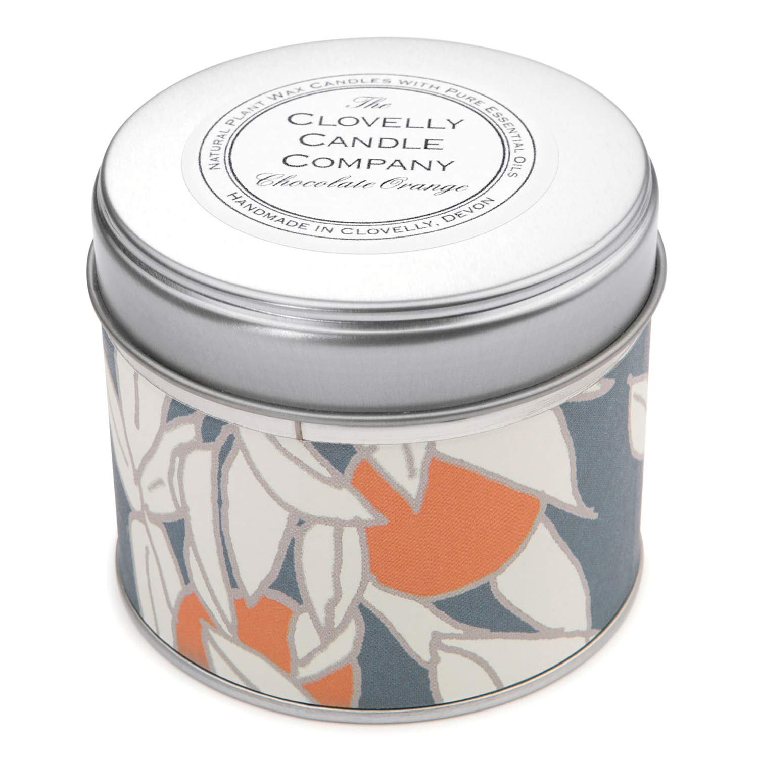 Clovelly Soap Co Handmade Scented Chocolate Orange Aromatherapy Soy Wax Vegan Candle