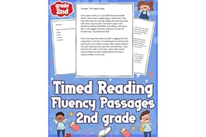 Timed Reading Fluency Passages 2nd Grade: Enhance 2nd-grade reading skills with timed fluency passages. Engaging practice for