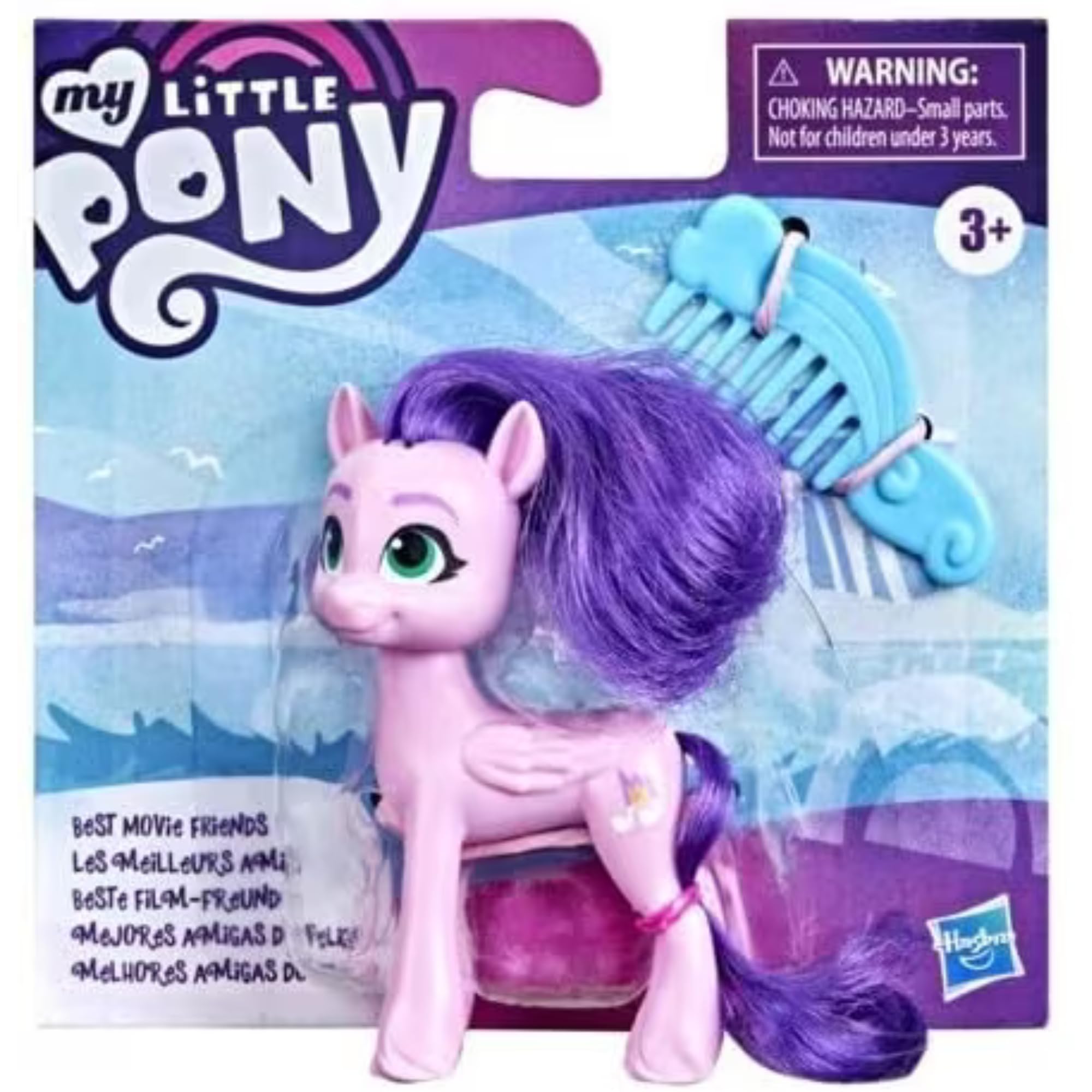 My Little Pony Best Movie Friends - Poseable Articulated Figures with Accessories - Princess Petals