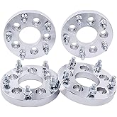 DCVAMOUS 4PC 5x115 to 5x120 Wheel Adapters 1 Inch with 14x1.5 Studs Compatible with Dodge 5 Lug for 2004-2008 Magnum | 2006-2022 Charger | 2009-2022 Challenger (Adapt 5x120 Rim on 5x115 Vehicle)