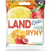 E.Wedel Landryny Landrynki fruit multi-flavored hard candies 90g/3.17oz Made in Poland