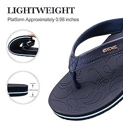 ONCAI Flip Flops For Women Yoga Mat Non-Slip Womens