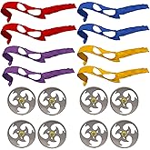 oyeftp 16Pcs Turtle Shell Costume Set, Role Playing Cartoon Halloween Costume Party, Turtle Shell Outfit with Toys, Backpack and Eye Mask, Carnival Halloween Birthday Party Favors for Teens