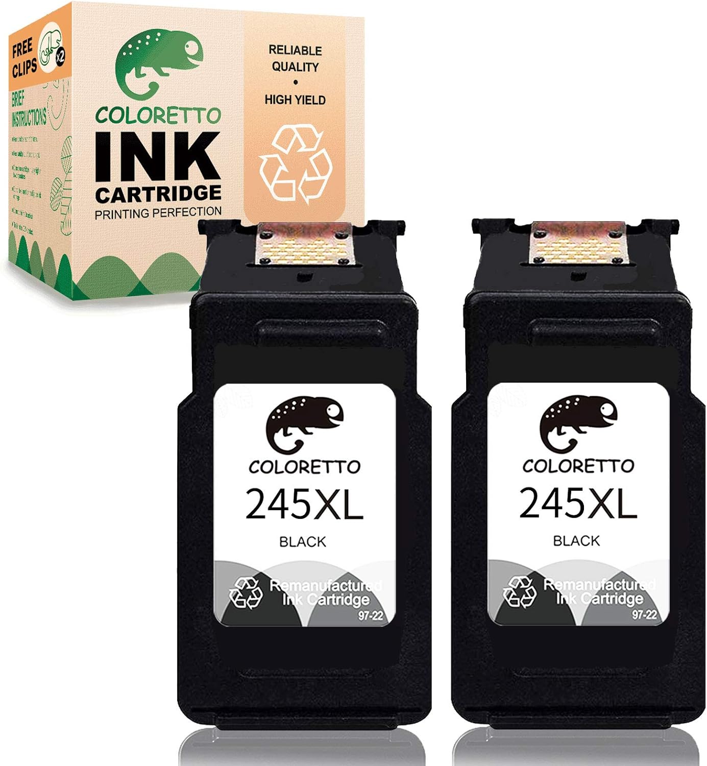 difference between canon 243 and 245 ink