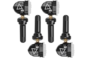 CDWTPS TPMS Sensor for GMC Chevrolet 4 Pack, Tire Pressure Monitor System for Buick GMC Chevrolet Chevy Cadillac 433MHZ Replaces#13589601.13598773.13506028.13594222.550254709902.13512347.13516165