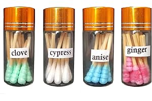 CHENGXINWENHUA Dog Scent Work tins Dog Scent Training Box Dog Nose Work containers (4 Odorous Cotton Swab)