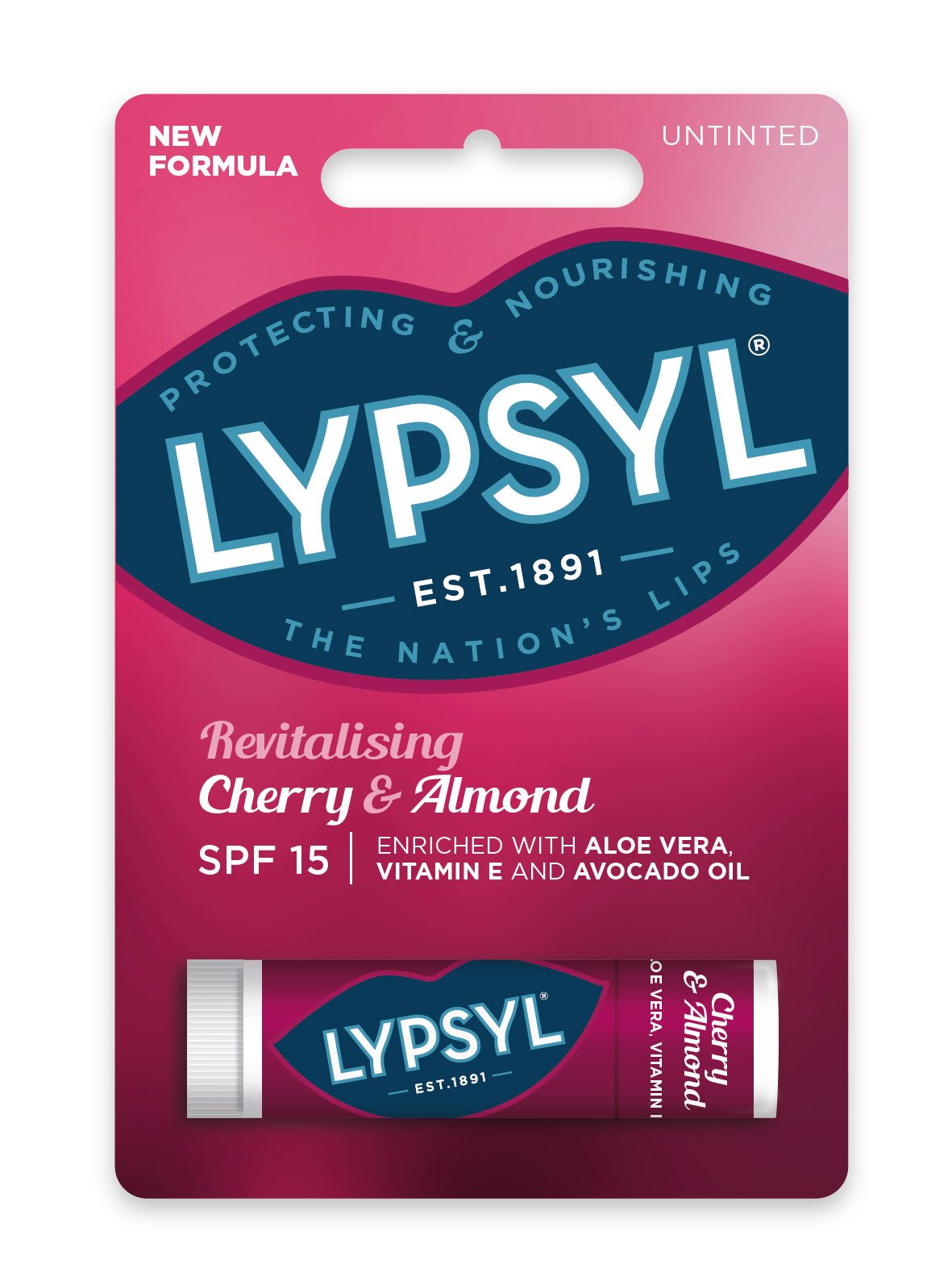 Lypsyl Cherry & Almond Carded