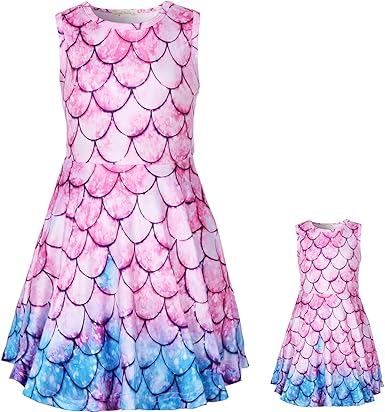 matching girls dresses