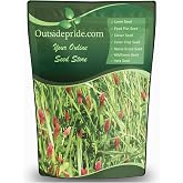 Outsidepride Gardenway Cover Crop Seeds - 10 lbs Mixture of Triticale, Peas, Oats, Vetch, Annual Ryegrass, Crimson Clover &amp; Lentils