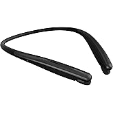 LG Tone Style HBS-SL6S Bluetooth Wireless Stereo Neckband Earbuds Tuned by Meridian Audio, Black
