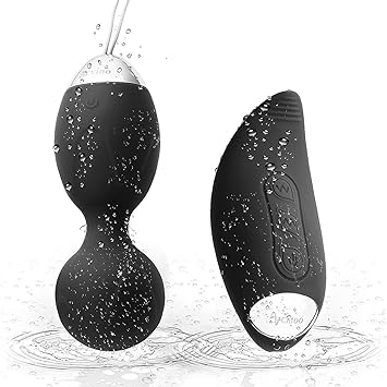 Acvioo Liebeskugeln mit Vibration für Frauen Vibratoren Klitoris und G-punkt Sexspielzeug Beckenboden Kugeln Beckenbodentrain