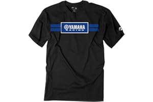 Factory Effex Yamaha Racing Stripes T-Shirt (Black - L)