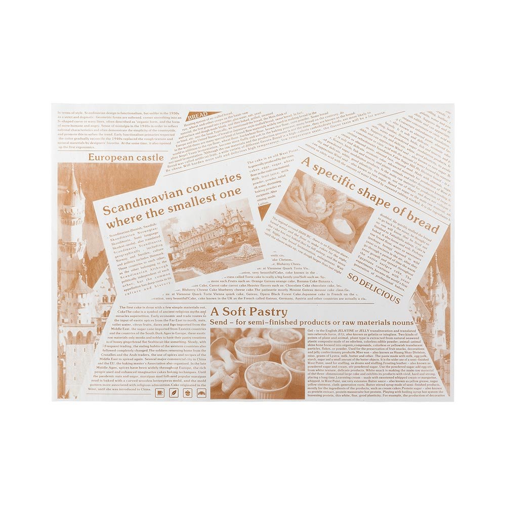 Amazon Gastronomia Food Grade Paper Wrap 15 inches 200 count