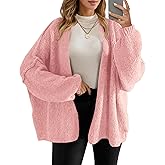UNCLECAT Oversized Cardigan Sweaters for Women - 2025 Open Front Chunky Knit Long Sleeve Loose Fall Coats