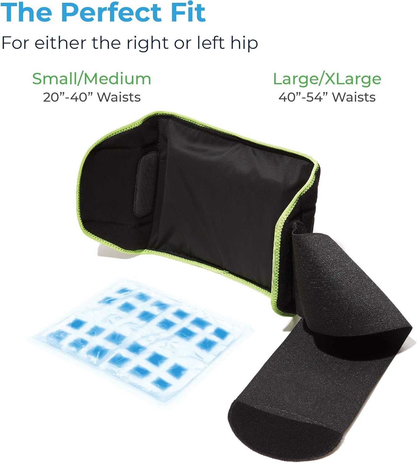 NatraCure (Hot or Cold) Hip and Back Pain Relief Wrap - (Large / X-Large) - (For Relief from Stiff Hips & Back, Inflammation, and Hip Surgery & Arthritis): Industrial & Scientific