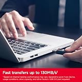 SanDisk Ultra USB Type-A 1TB Flash Drive USB 3.0 130MB/s Black view 6