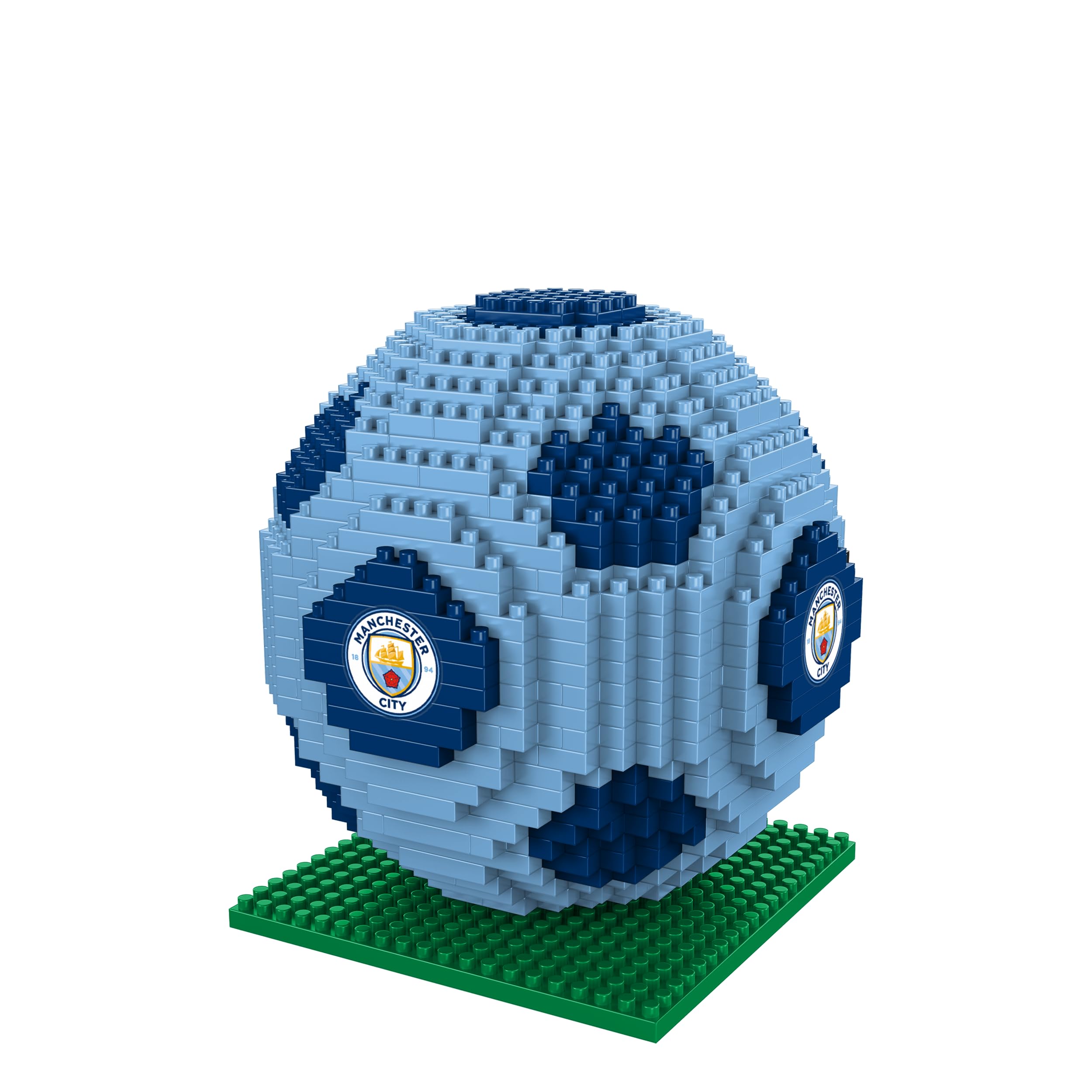 FOCO BRXLZ Manchester City FC Football Premier League Championship Logo Team Building Set 3D Construction Toy — image 1