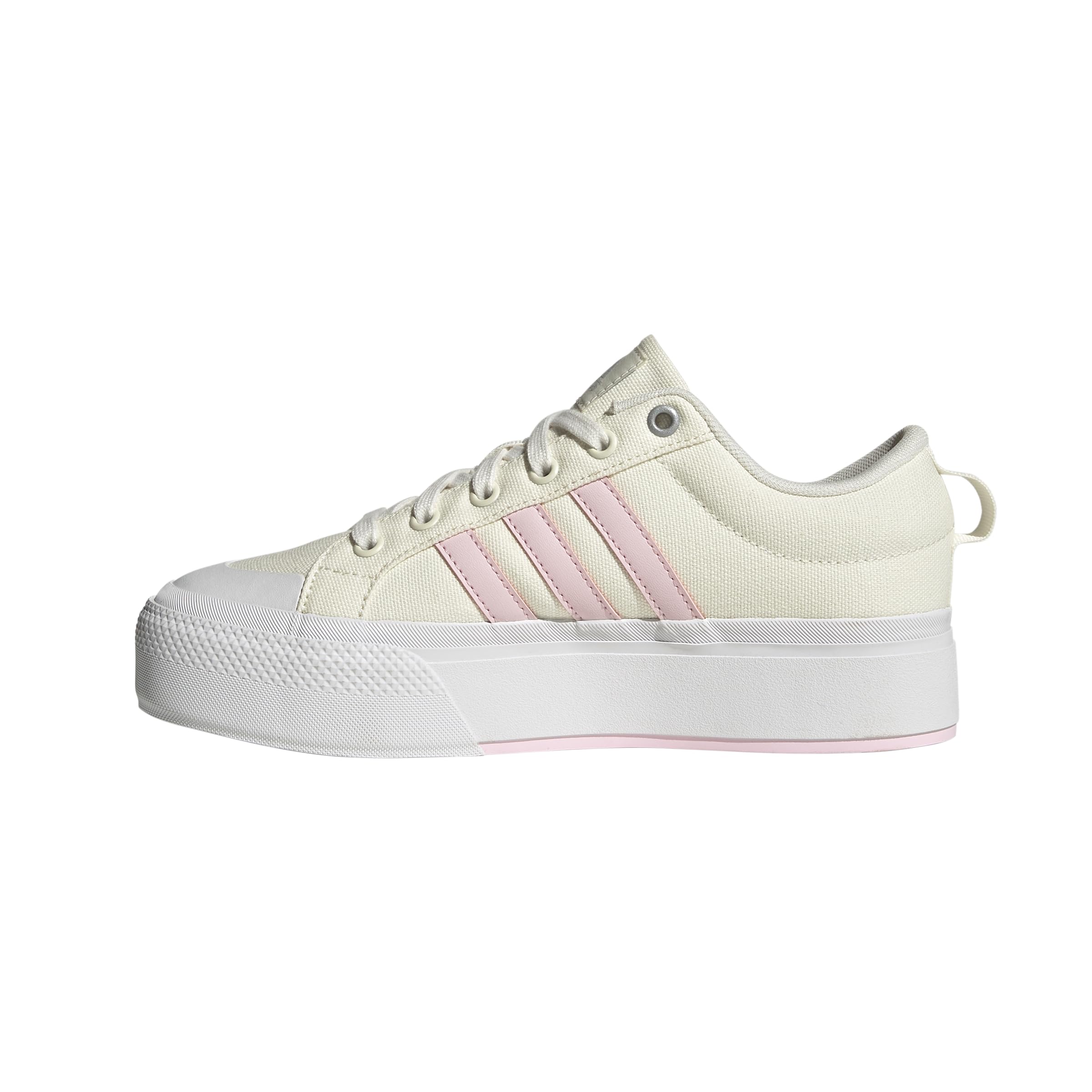 adidas Women's Bravada 2.0 Platform Sneaker, Off White/Clear Pink/White, 11 Image adidas Women's Bravada 2.0 Platform Sneaker, Off White/Clear Pink/White, 11 Image