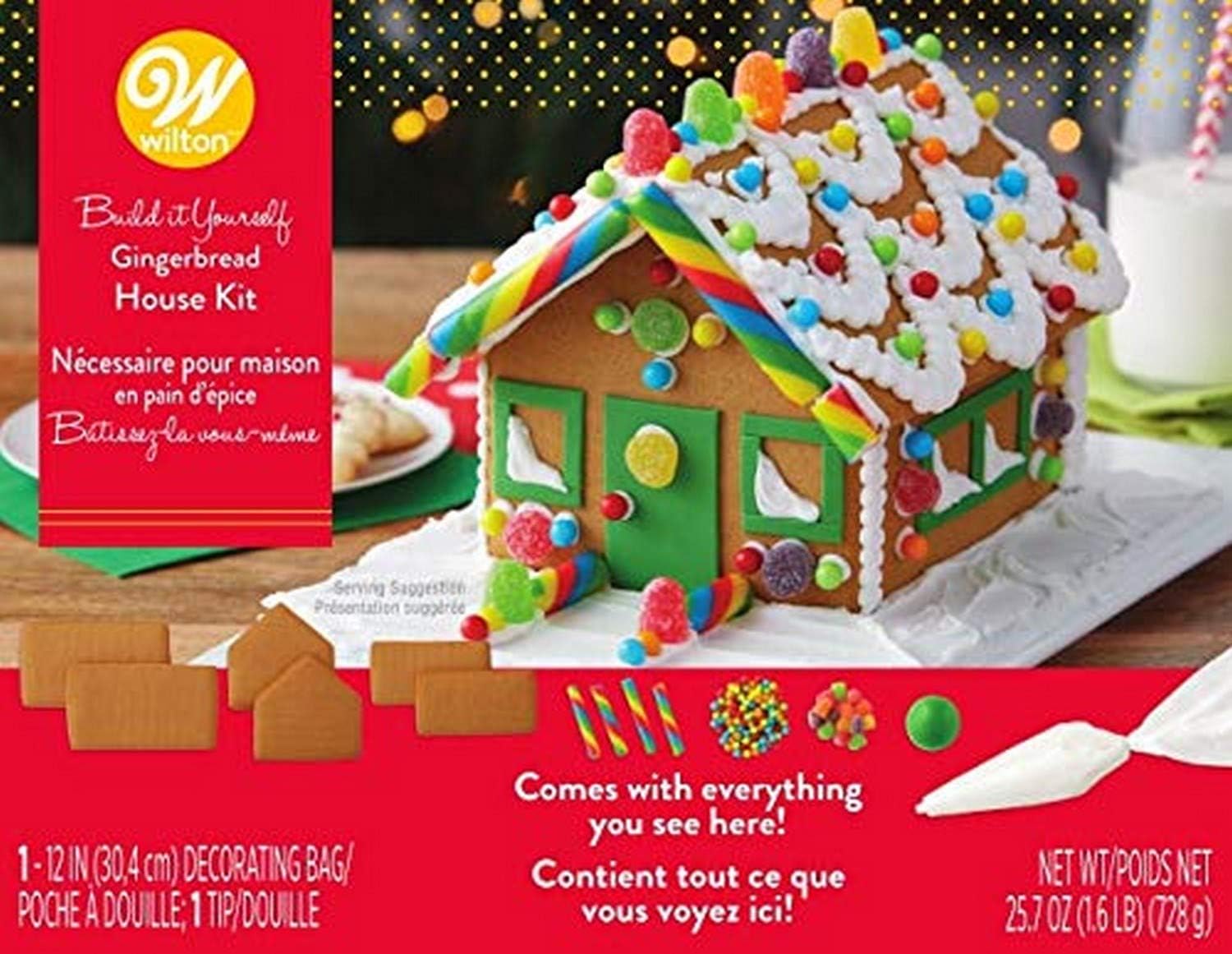 Wilton Unassembled Gingerbread House KitPetite Amazon.co.uk Kitchen