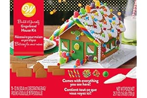 Wilton Unassembled Gingerbread House Kit, Petite