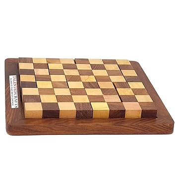 Wooden Chess Style Puzzle Game