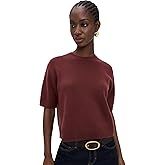 Theory Women's Crop Cashmere Tee