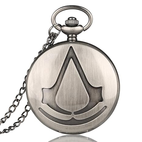 Pocket Watch Assassin's Creed Sci-Fi Movie Analog Quartz Pocket Watch ...