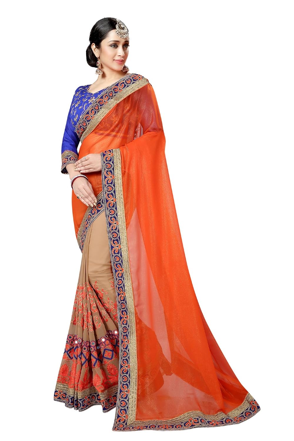 mansvi fashion other saree with blouse piece
