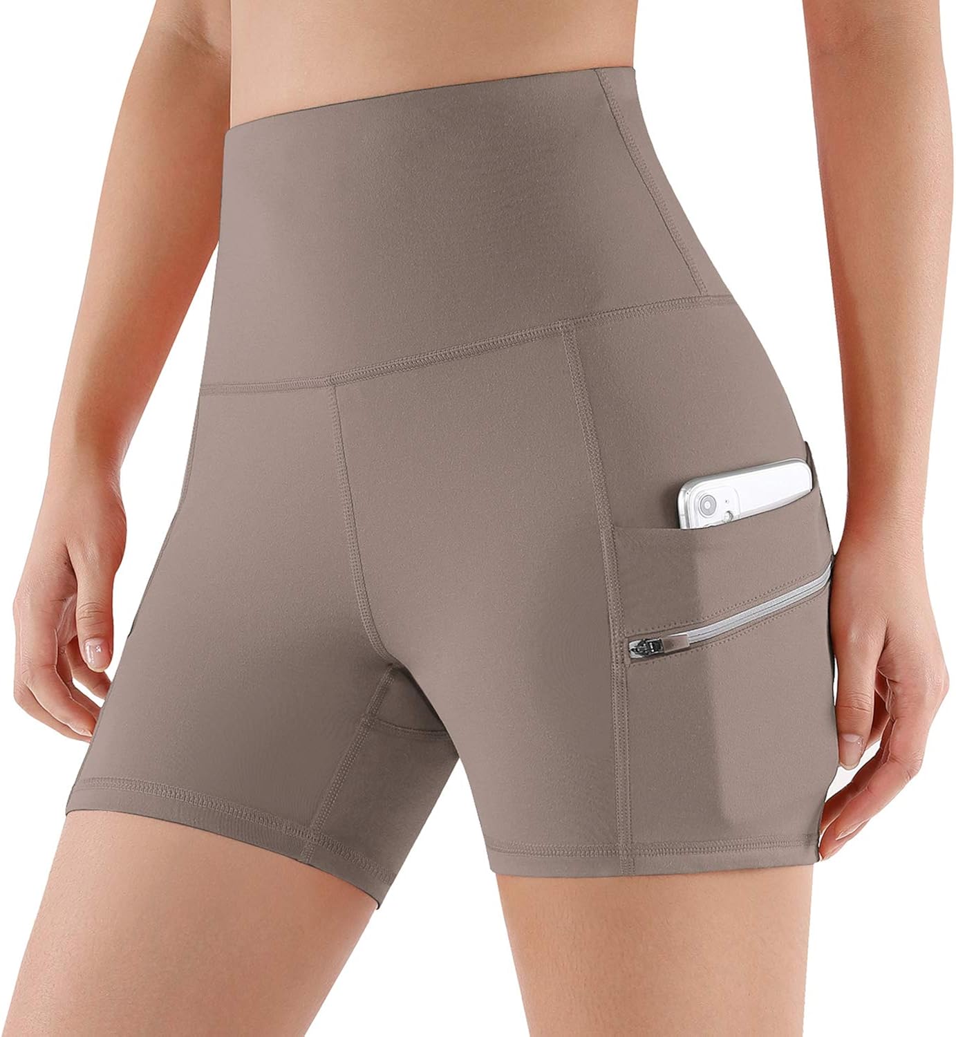 high waisted shorts athletic