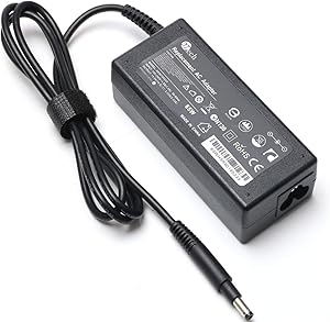 YTech19.5V 3.33A 65W AC Adapter Charger for Hp Pavilion Sleekbook 14-C010US 14-b109tx 14-b109wm 14-b150us 14-b157nr 15-b104xx 15-b119wm 15-b123cl 15-b129wm 15-b152nr 15-b156nr 15-b161nr