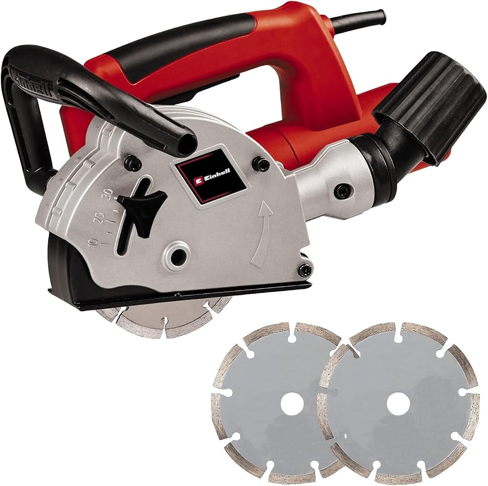 Einhell Wall Chaser with Dust Extractor 1320W 26mm 30mm Depth 9000RPM
