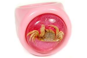 REALBUG Crab Pink Ring Size 6