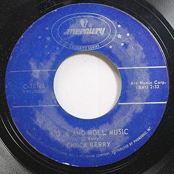 Chuck Berry Chuck Berry Johnny B Goode Rock And Roll Music 7 45 Rpm Vinyl Record C 30146 Amazon Com Music