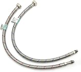 Xcel Home WRAS Approved Flexible Pipe Tap Connector 10mm x 1/2 BSP 500mm view 3